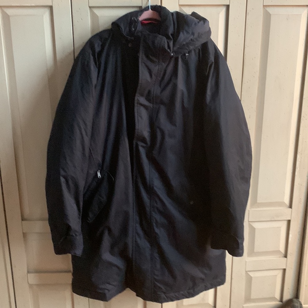 Lands end Mens down expedition coat